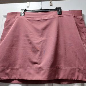 32 Degrees Skort Size 1X Rose